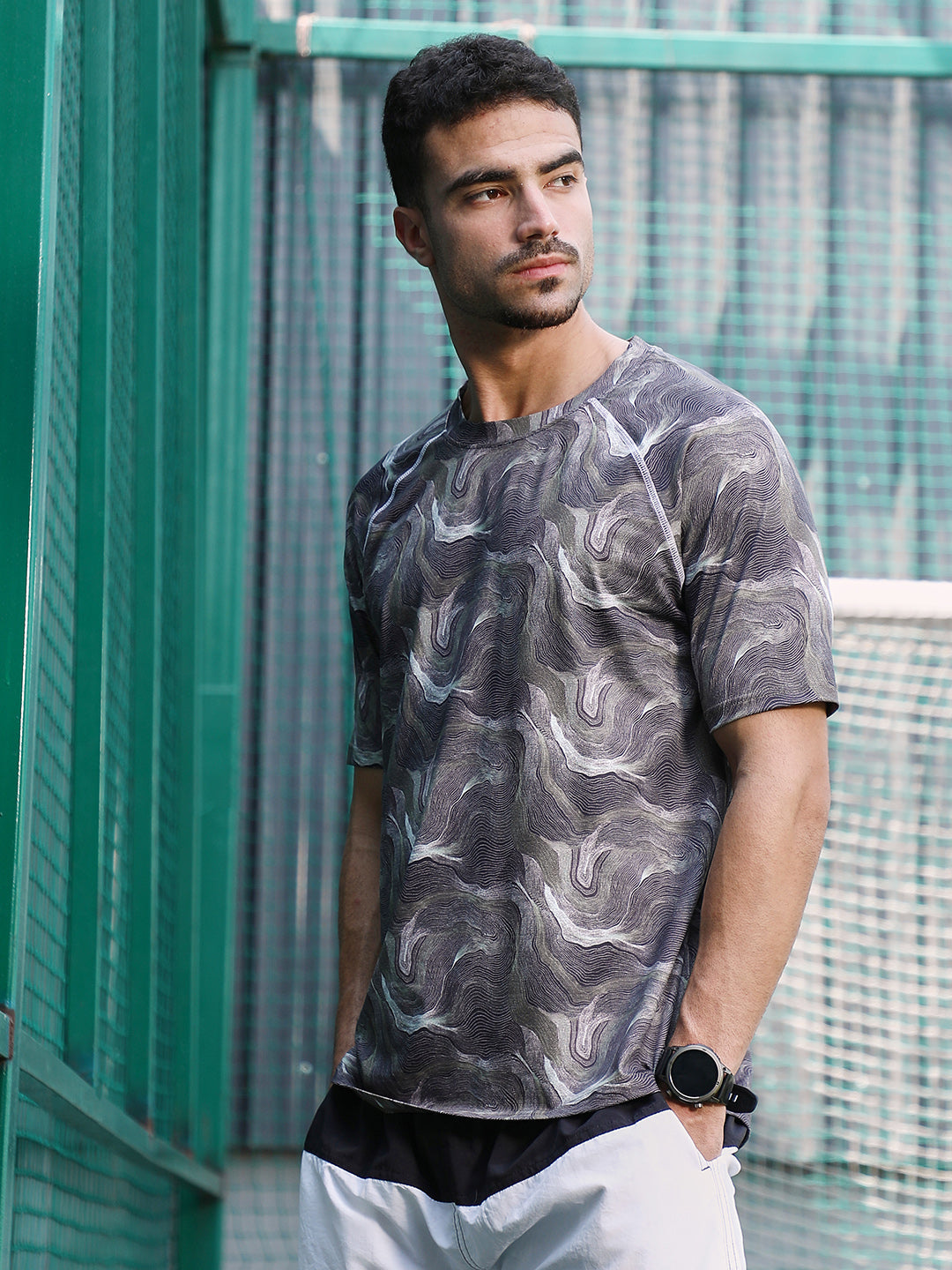 Flow-Lined Activewear T-Shirt