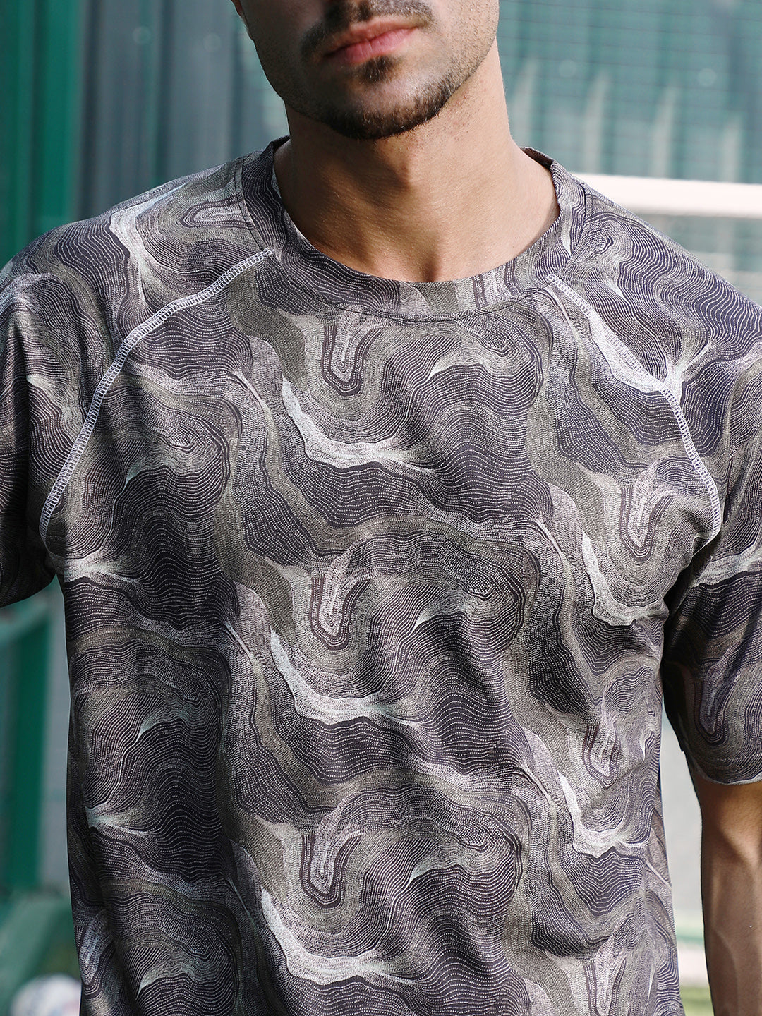 Flow-Lined Activewear T-Shirt