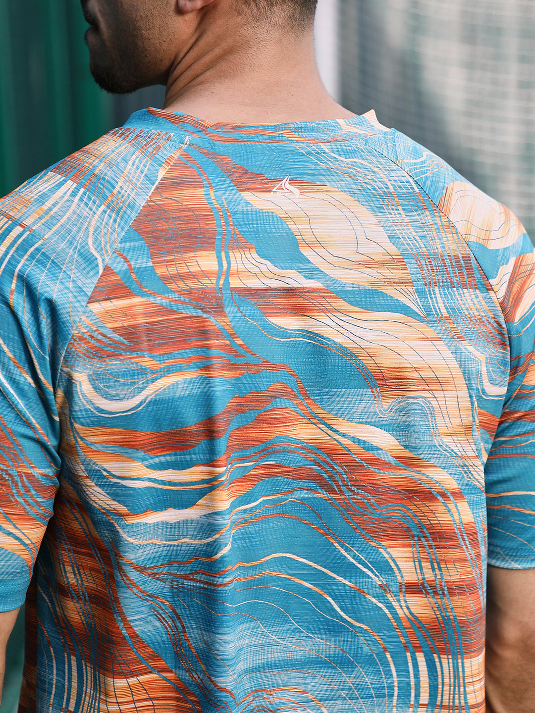 Lined-Dye Activewear T-Shirt