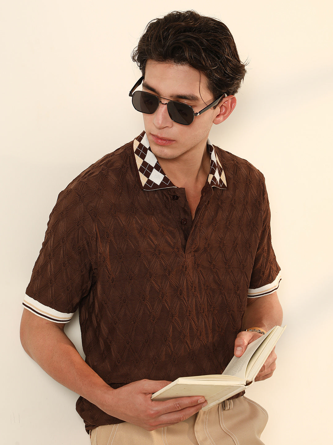 トップス AFB DOUBLE LAYERD LS POLO SHIRTS DOUBLE LAYERD LS POLO SHIRTS – AFB