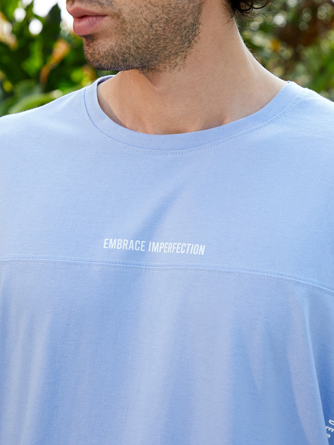 Escape-Ordinary Imprint Oversized T-Shirt