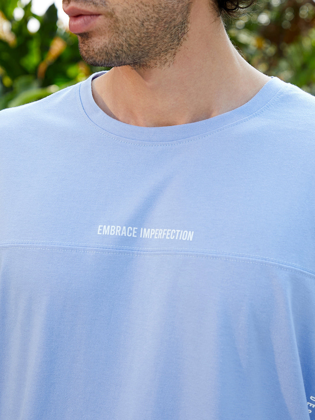 Escape-Ordinary Imprint Oversized T-Shirt