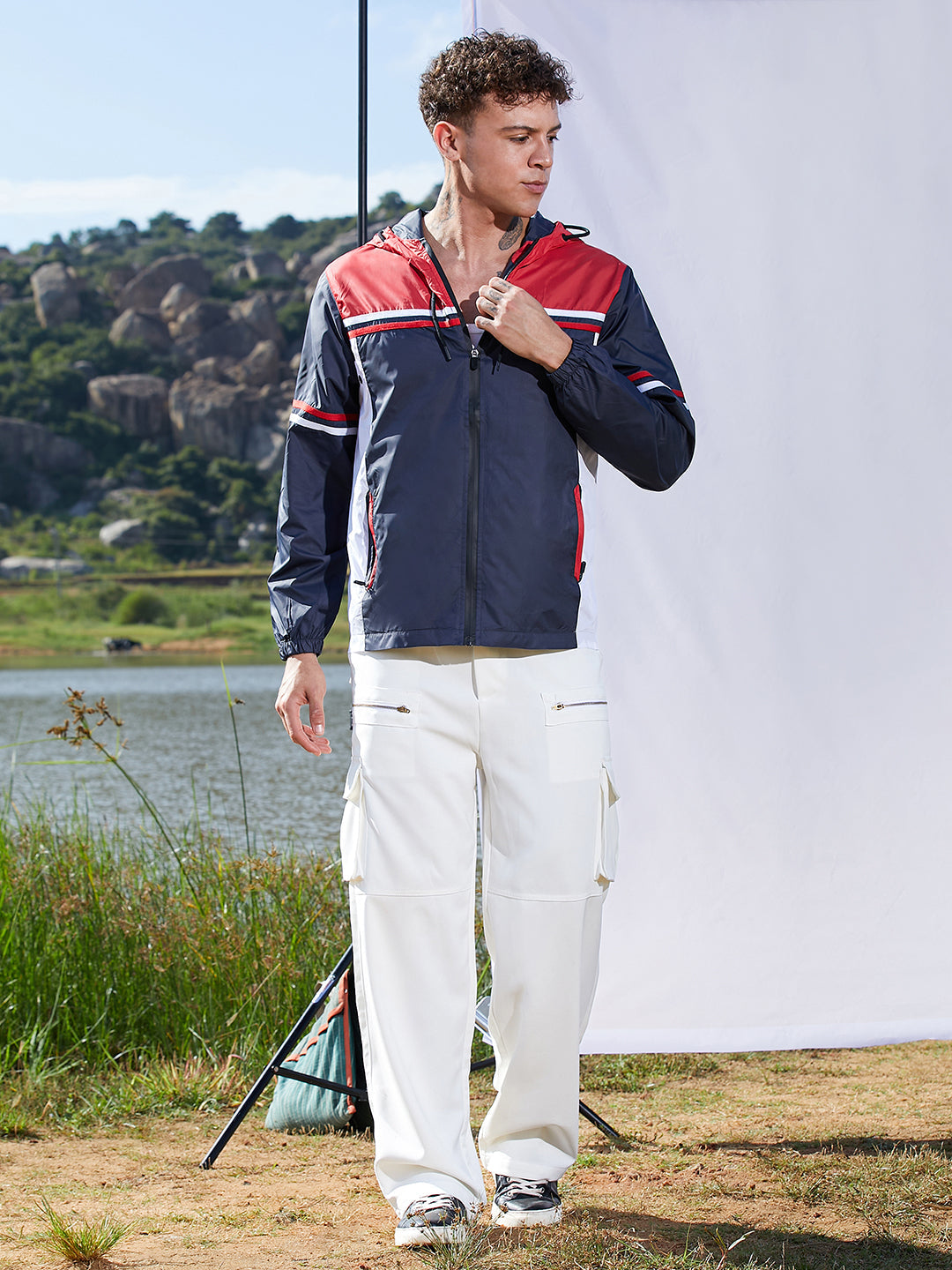 Zip-Front Jacket With Insert Pocket