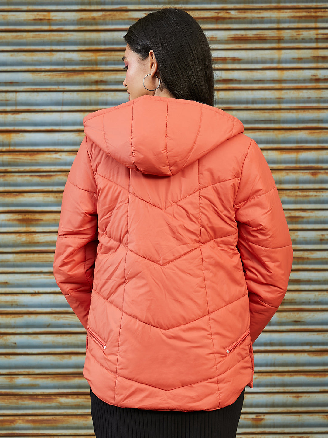 Boxy Quilted Puffer Jacket