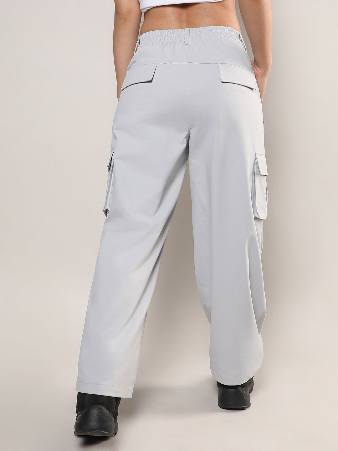 Straight Fit Cargo Trousers