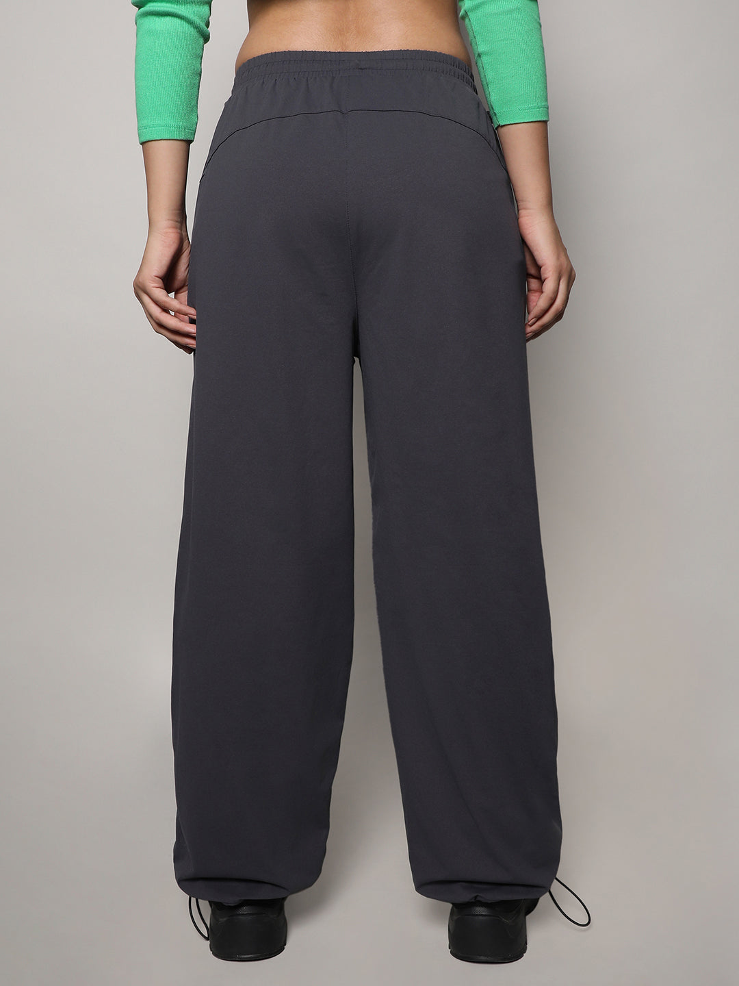 Solid Parachute Trousers