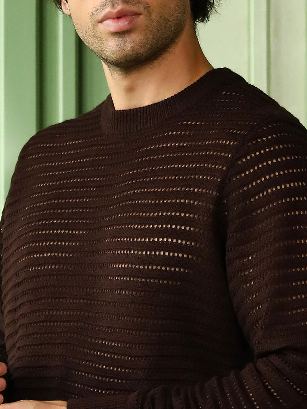 Loose-Knit Pullover Sweater