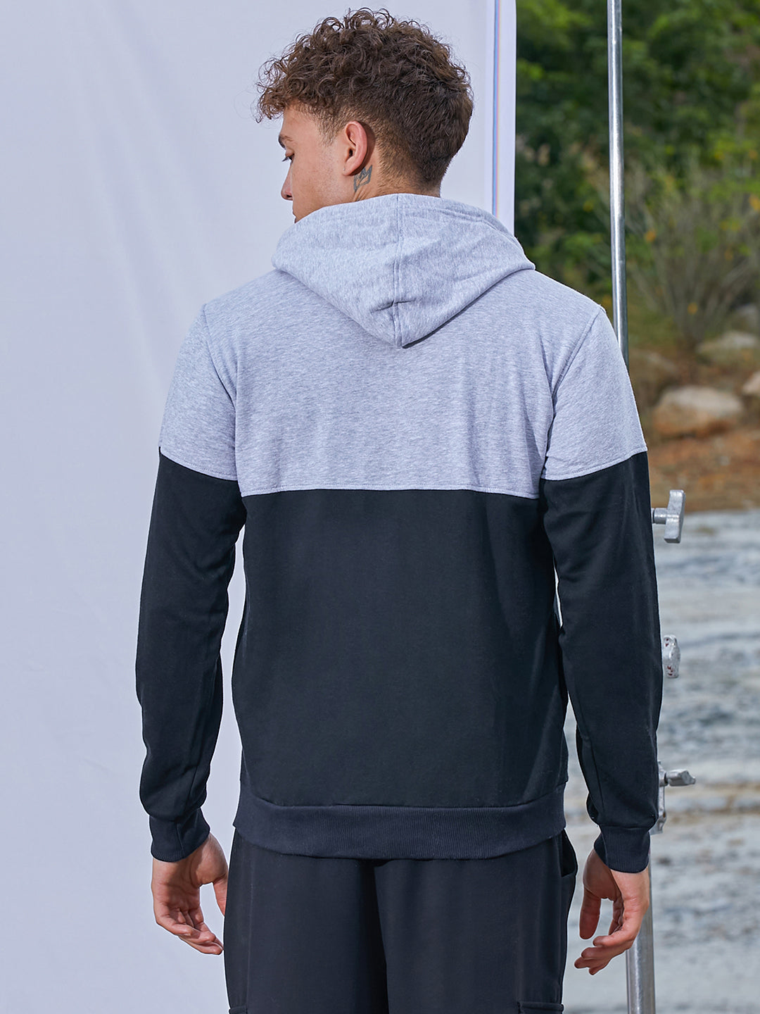 Pullover Hoodie With Patch Pocket