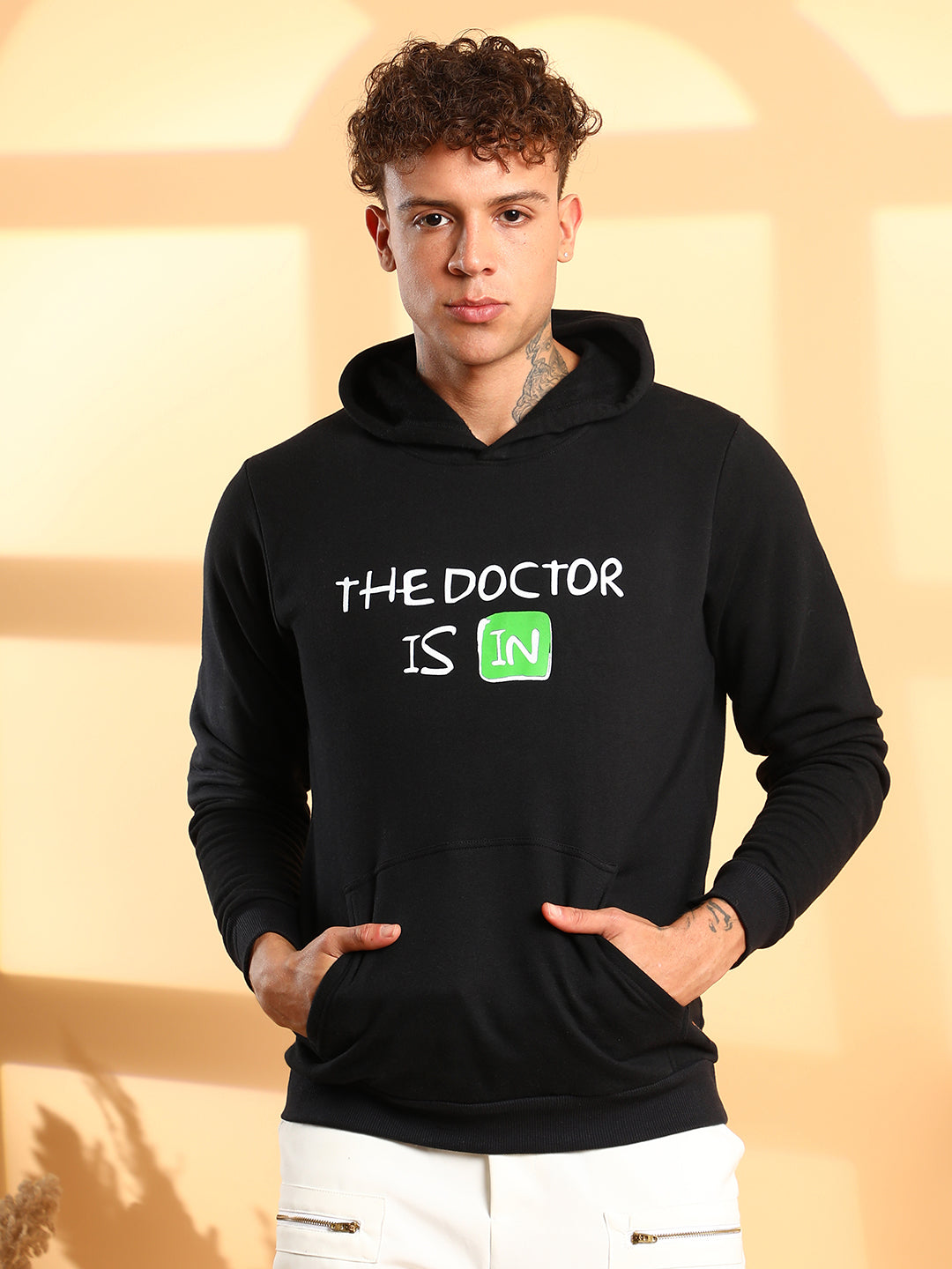 Doctor in Hoodie With Kangaroo Pocket