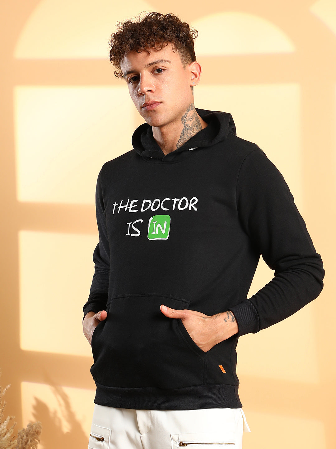 Doctor in Hoodie With Kangaroo Pocket