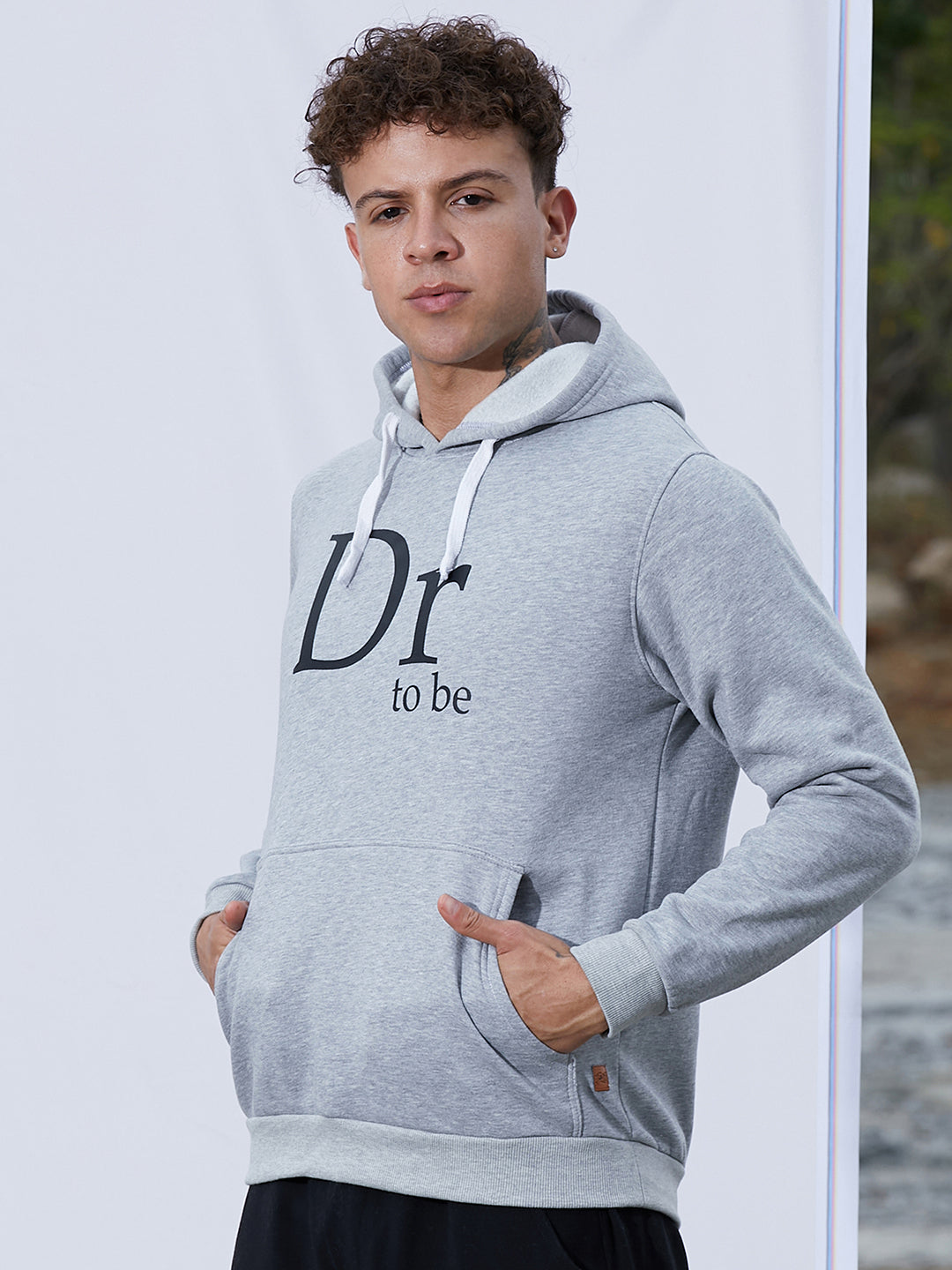 Dr. To Be Hoodie With Kangaroo Pocket