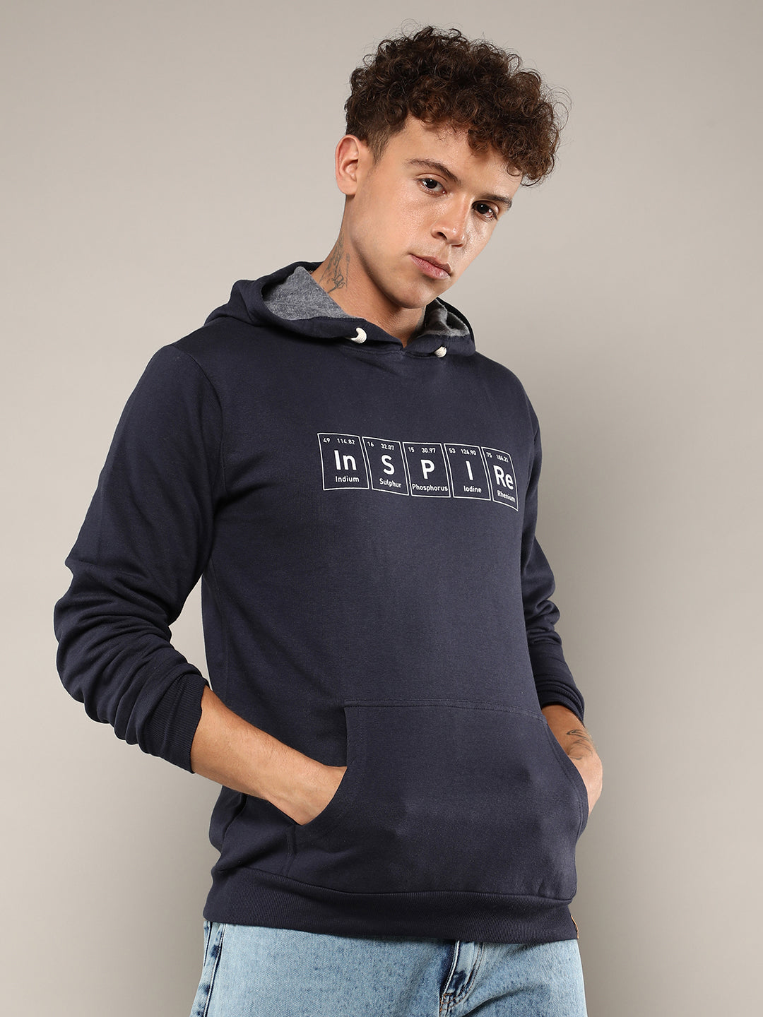 Inspire Hoodie With Kangaroo Pocket