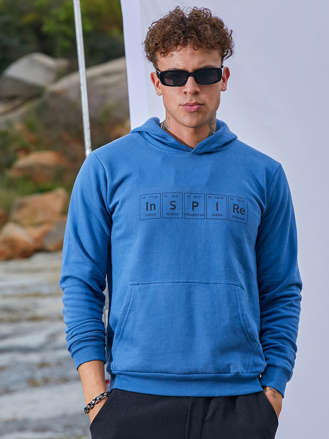 Inspire Hoodie With Kangaroo Pocket