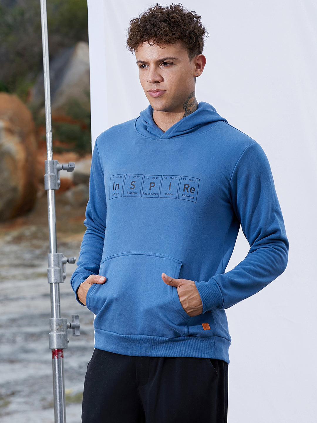 Inspire Hoodie With Kangaroo Pocket