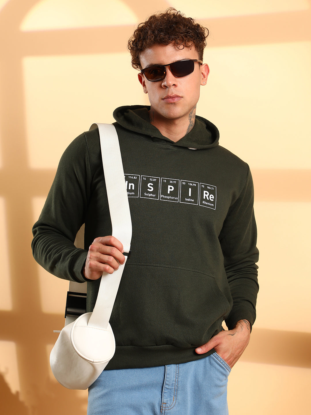 Inspire Hoodie With Kangaroo Pocket