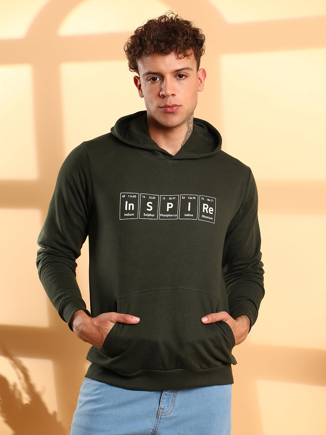 Inspire Hoodie With Kangaroo Pocket