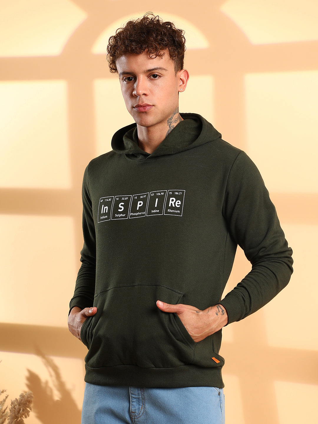 Inspire Hoodie With Kangaroo Pocket