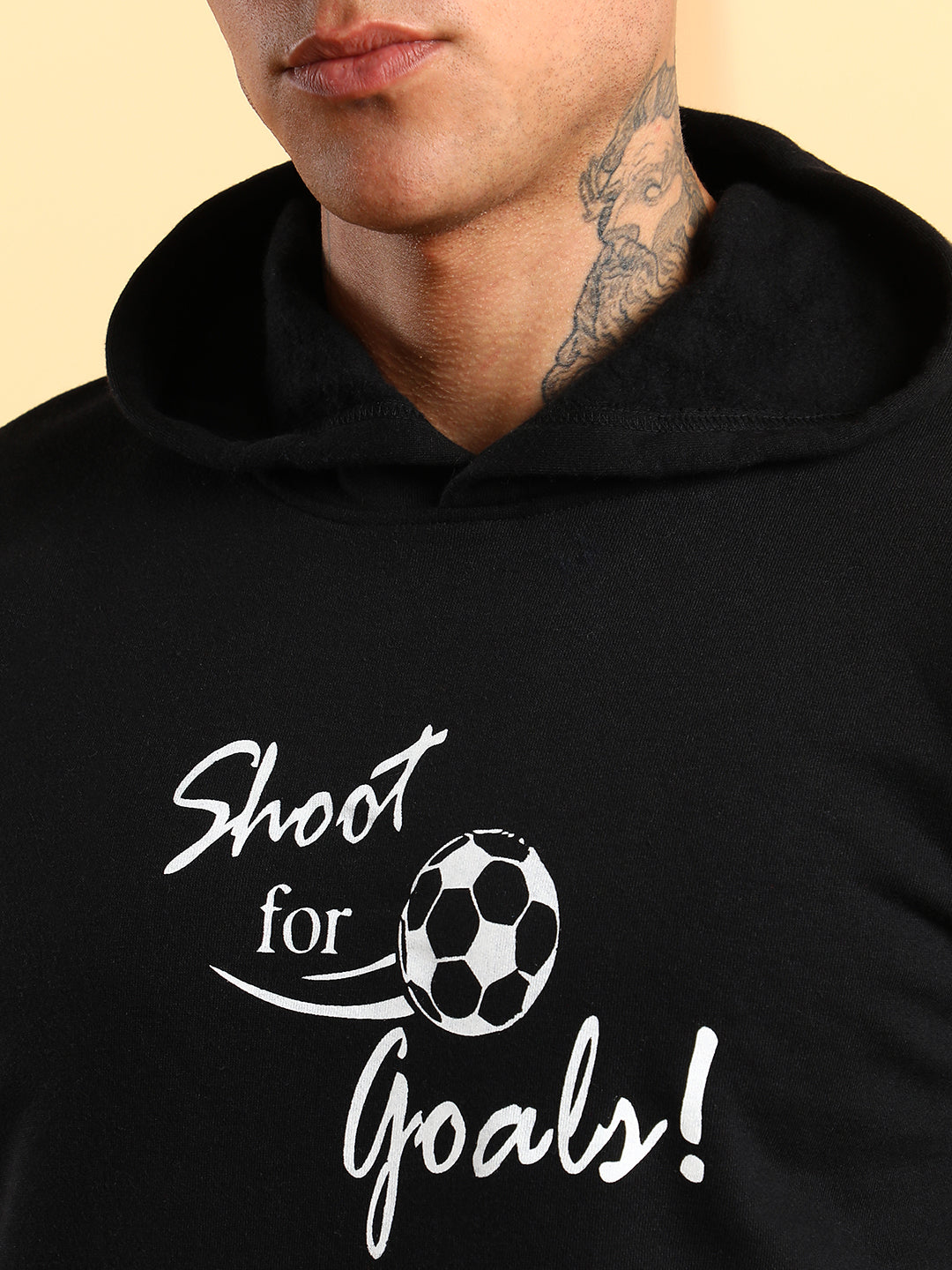 Shoot For Goals Hoodie With Kangaroo Pocket