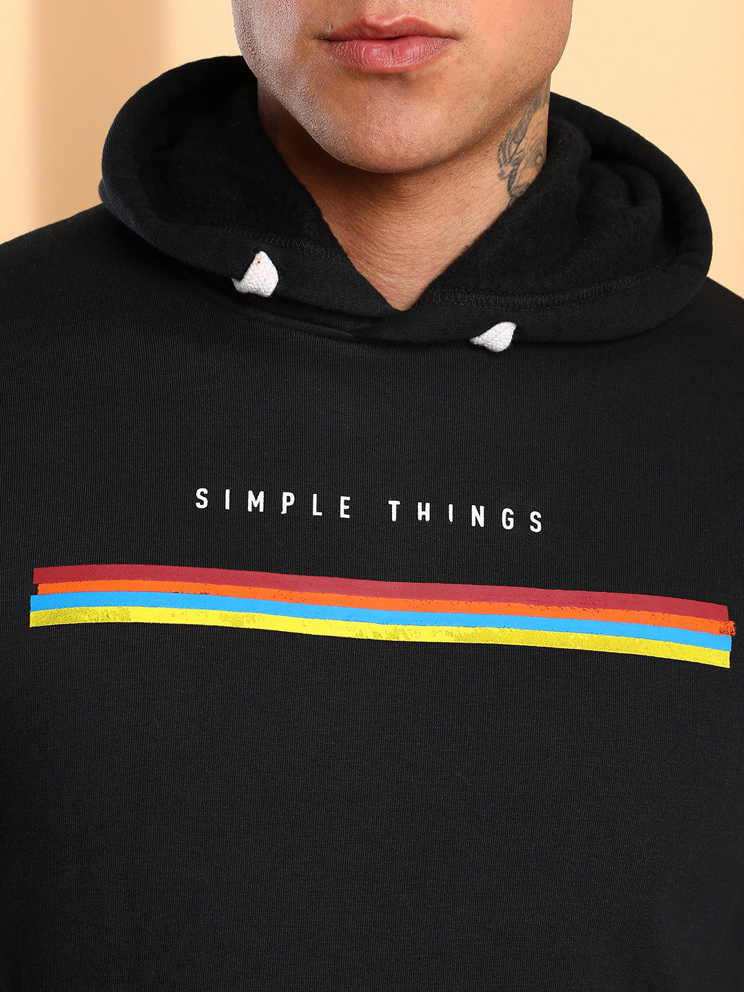 Simple Things Hoodie With Kangaroo Pocket