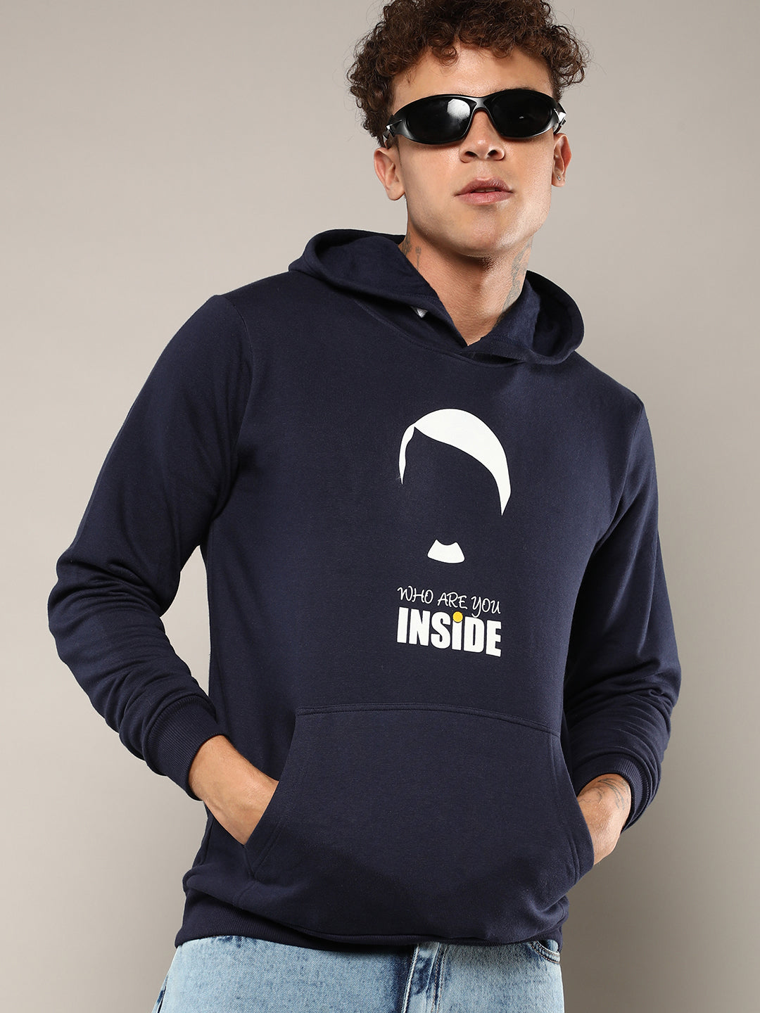 Who Are You Inside Hoodie With Kangaroo Pocket