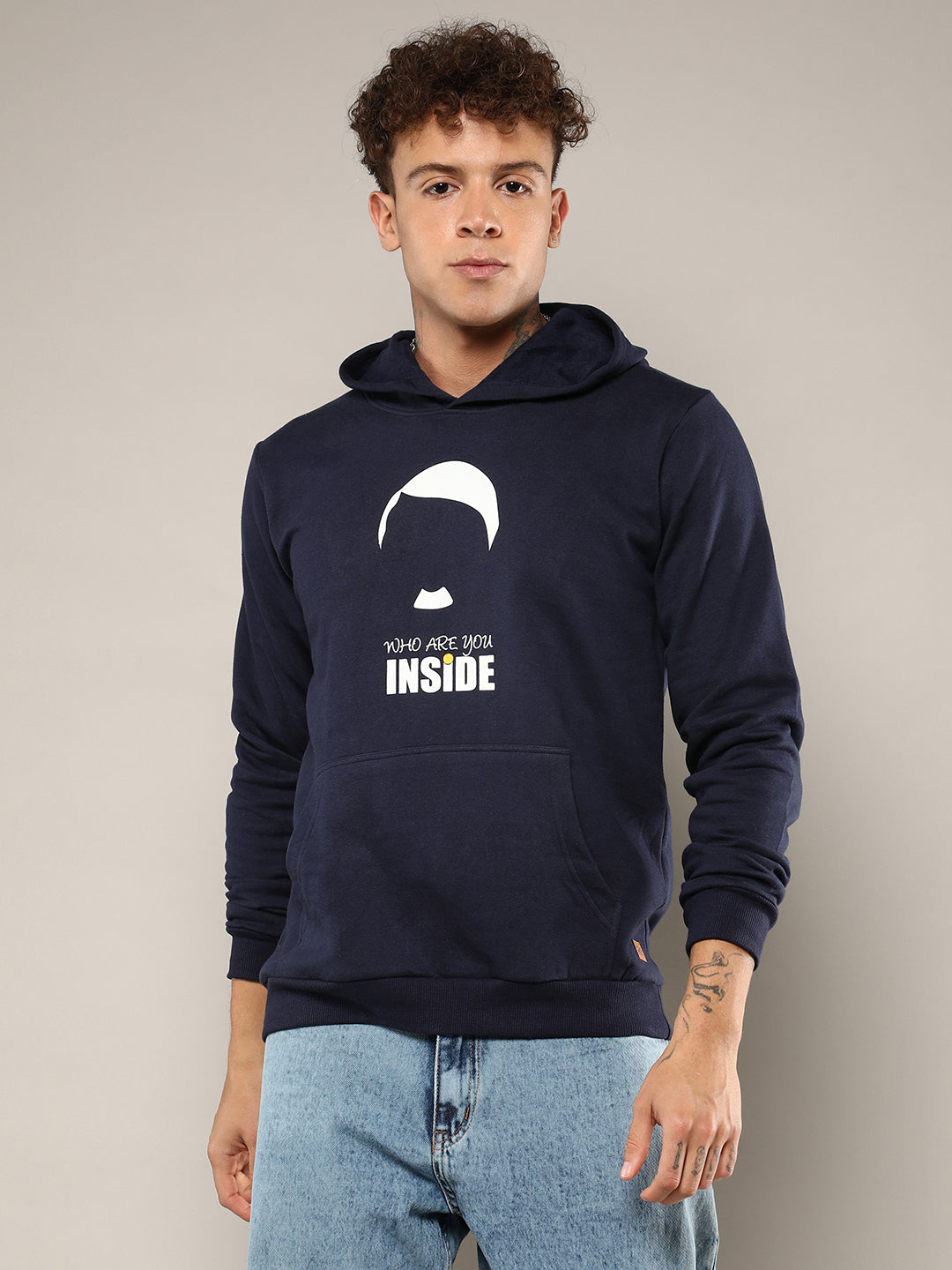 Who Are You Inside Hoodie With Kangaroo Pocket