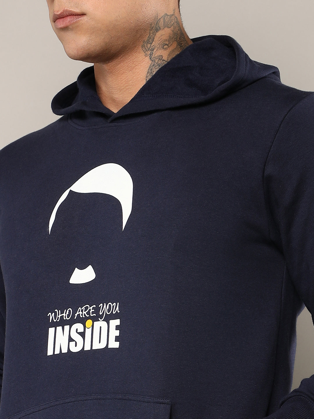 Who Are You Inside Hoodie With Kangaroo Pocket