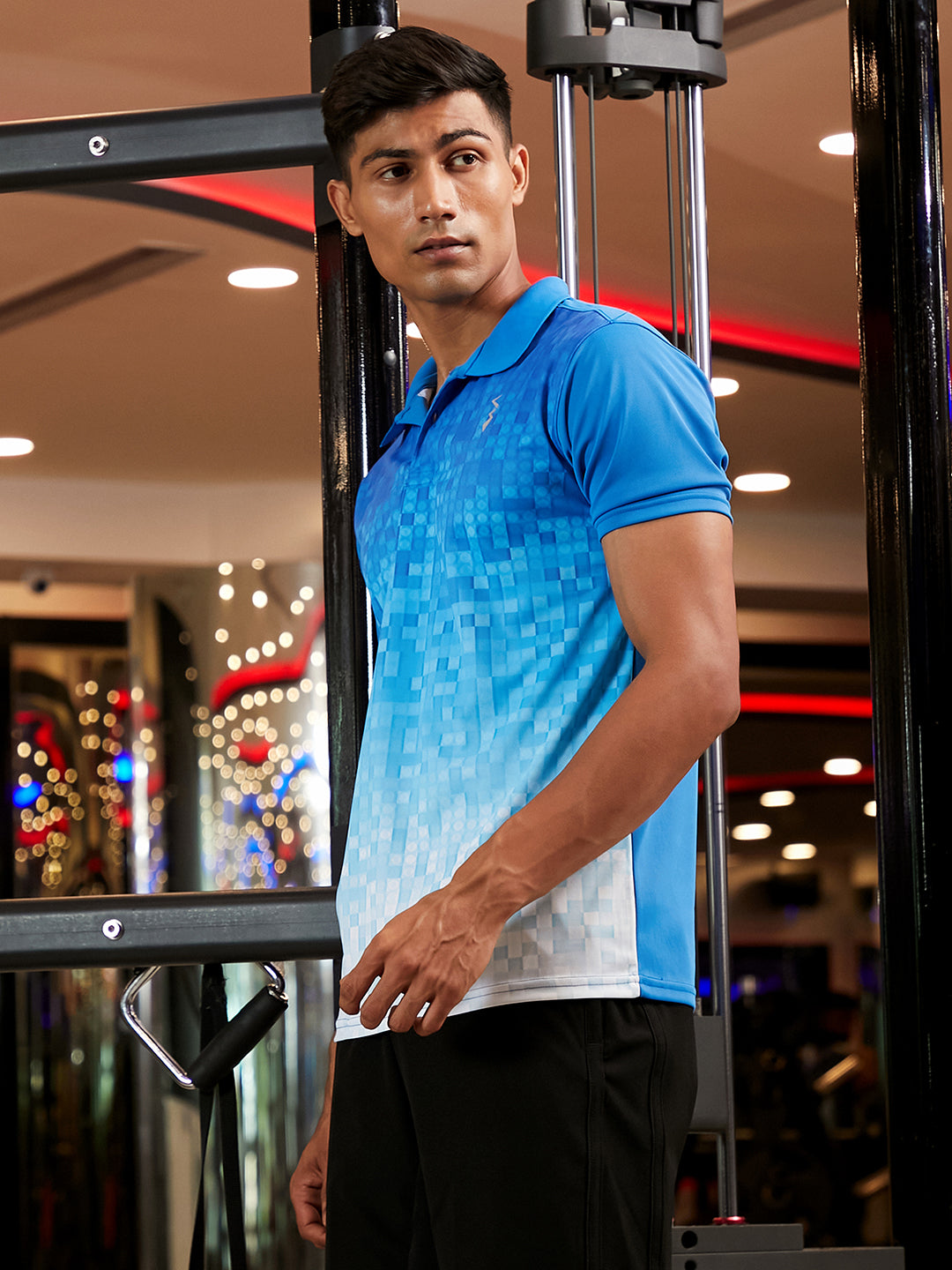 Ombre Polo Activewear T-Shirt