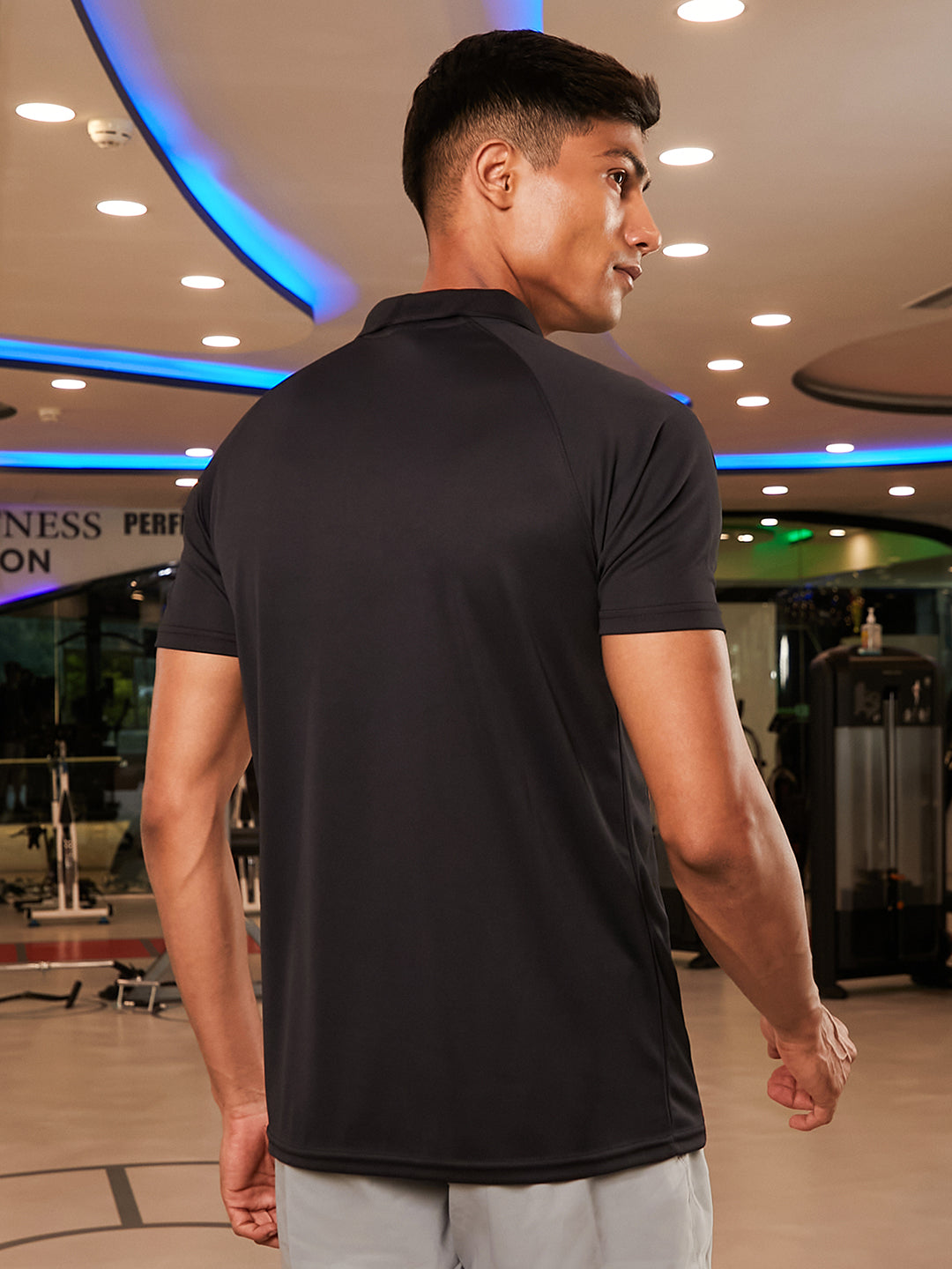 Ombre Polo Activewear T-Shirt