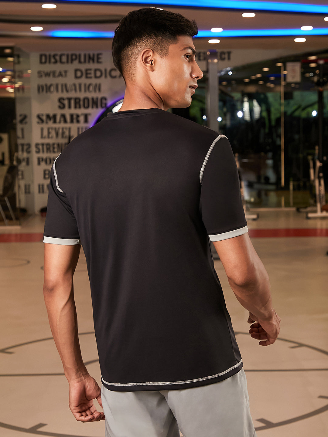 Geometric Activewear T-Shirt