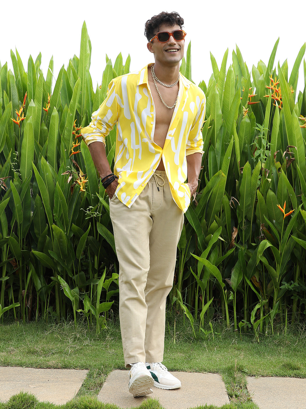 Abstract Print Shirt