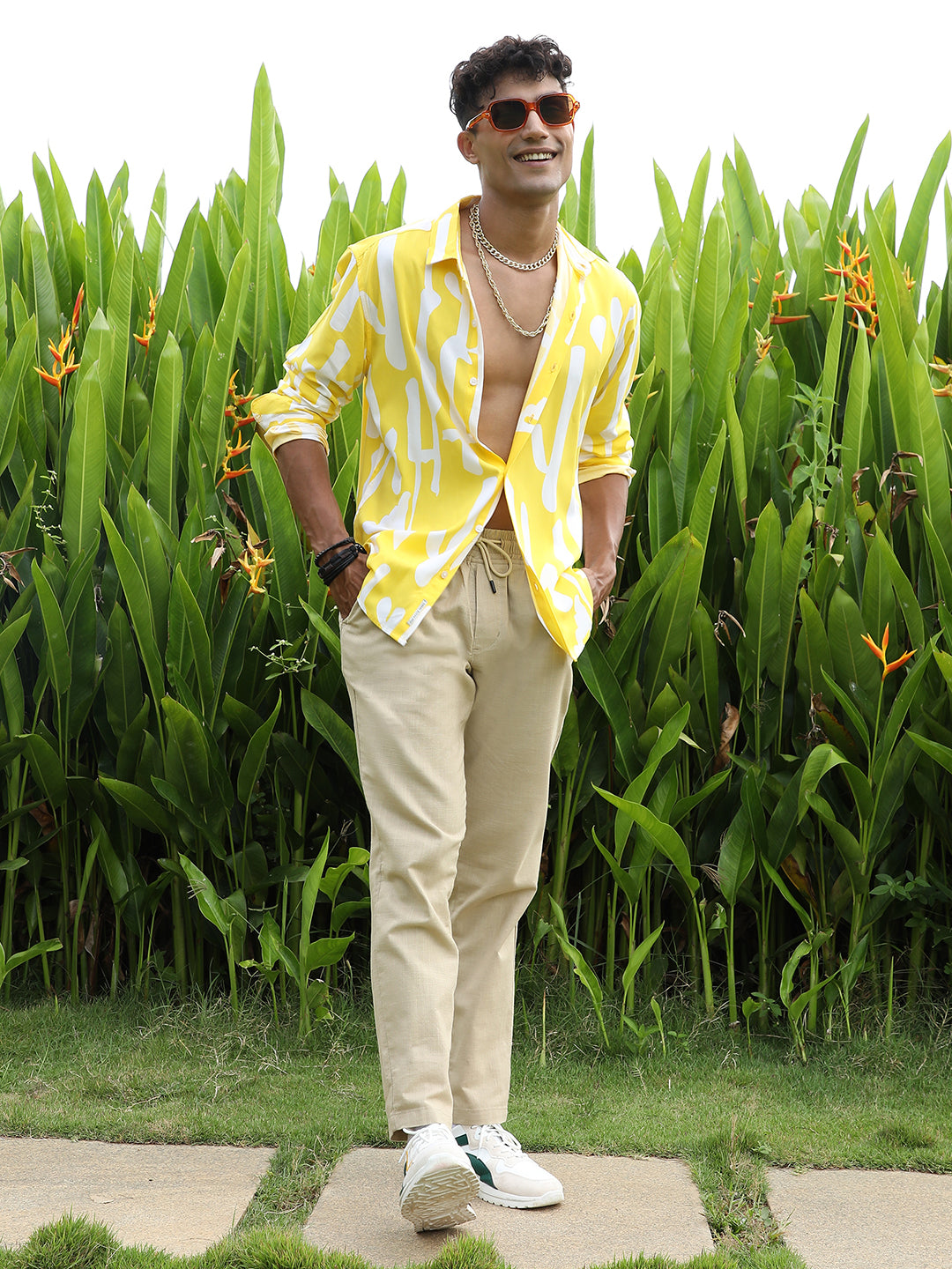 Abstract Print Shirt