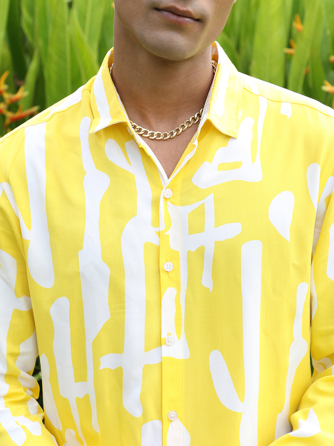 Abstract Print Shirt