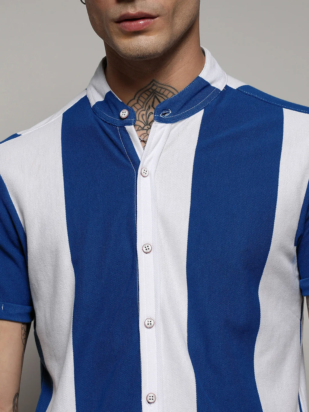 Balanced Striped Shirt