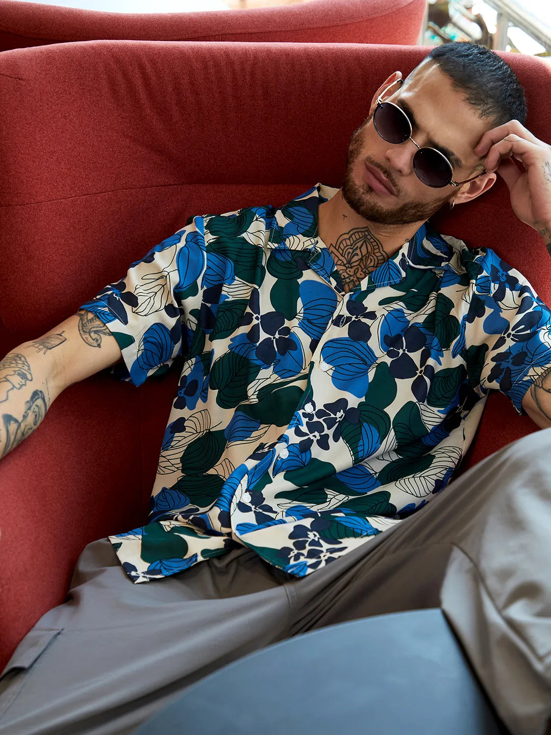 Floral Abstract Shirt