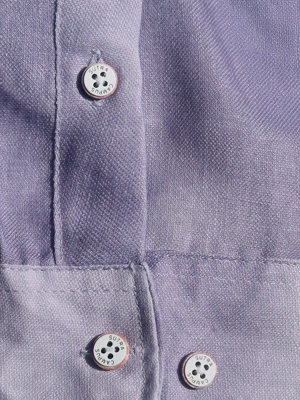 Purple Floral Printed Rayon Shirt With Spread Collar