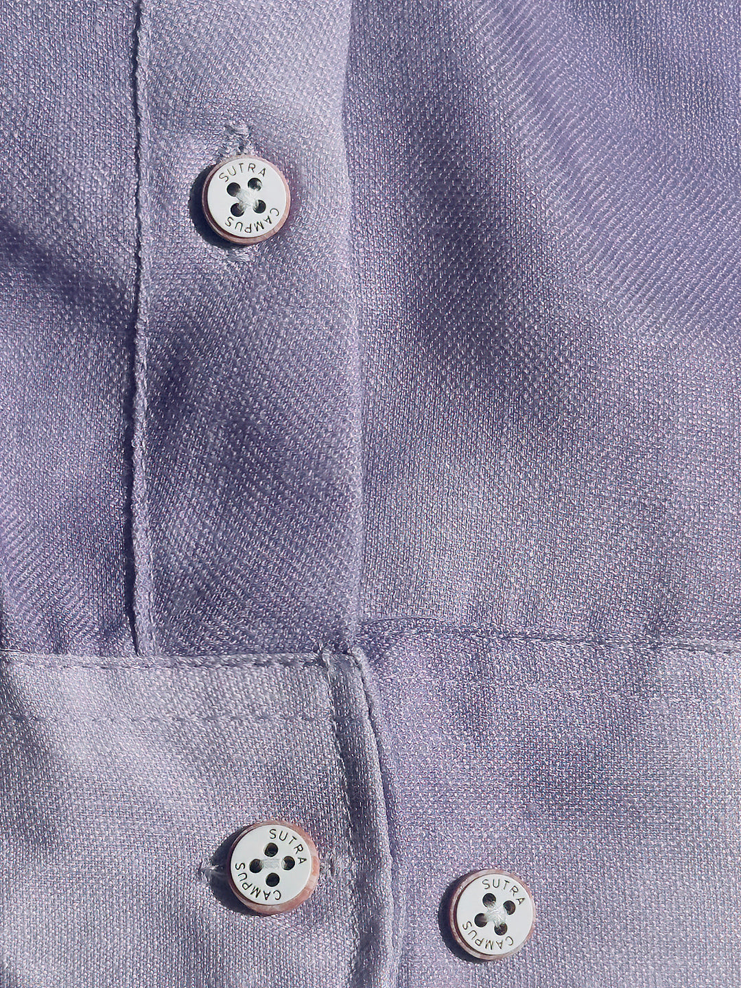 Purple Floral Printed Rayon Shirt With Spread Collar