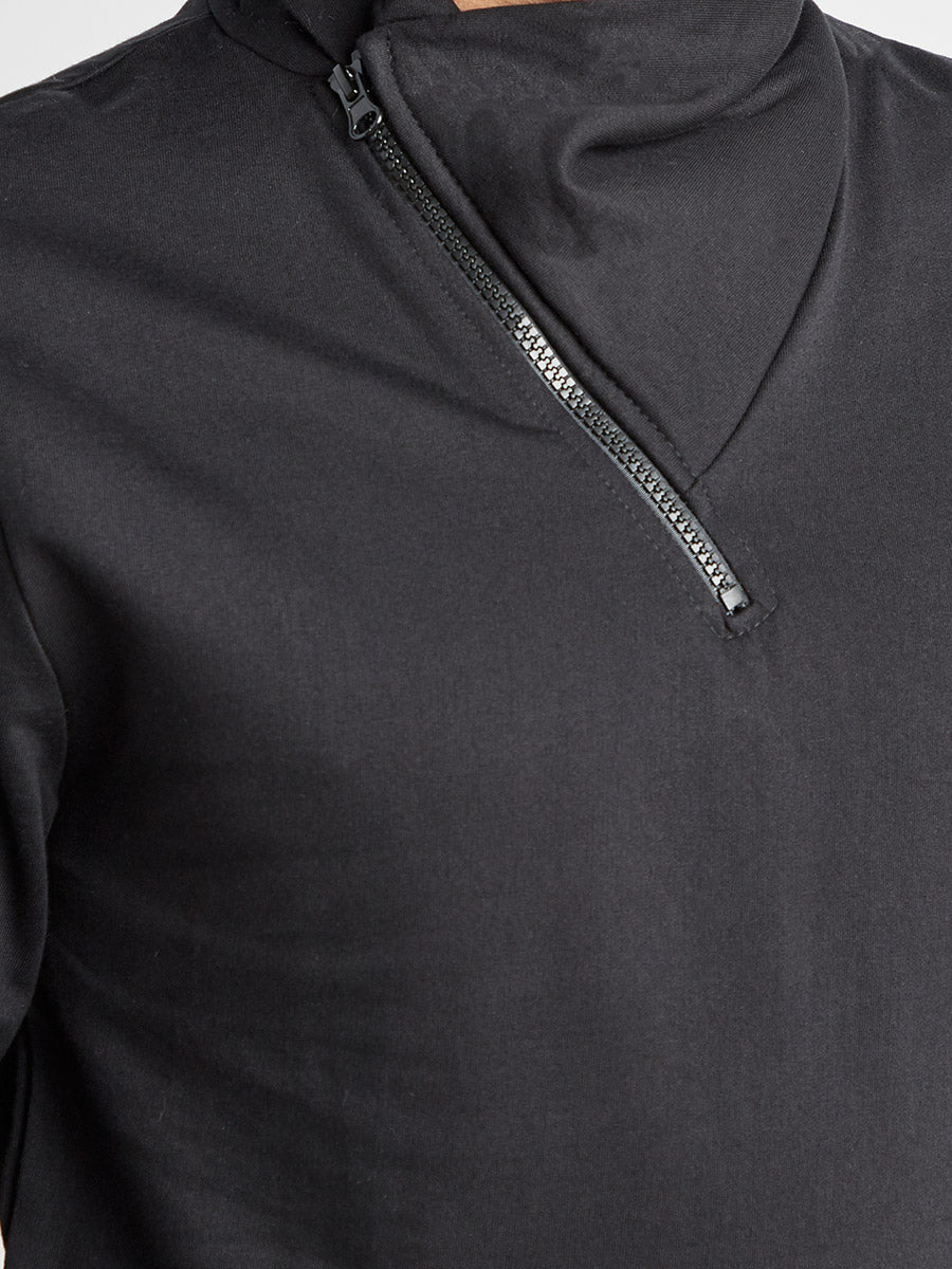 Full Sleeve Solid Sweatshirt