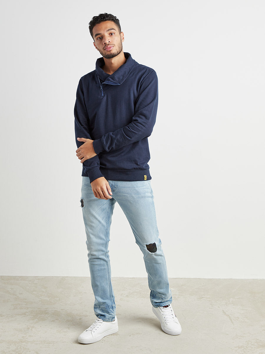 Full Sleeve Solid Sweatshirt