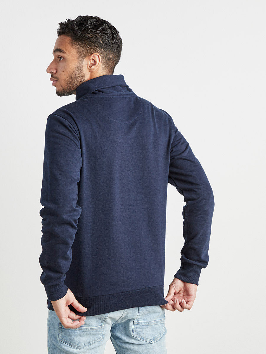 Full Sleeve Solid Sweatshirt