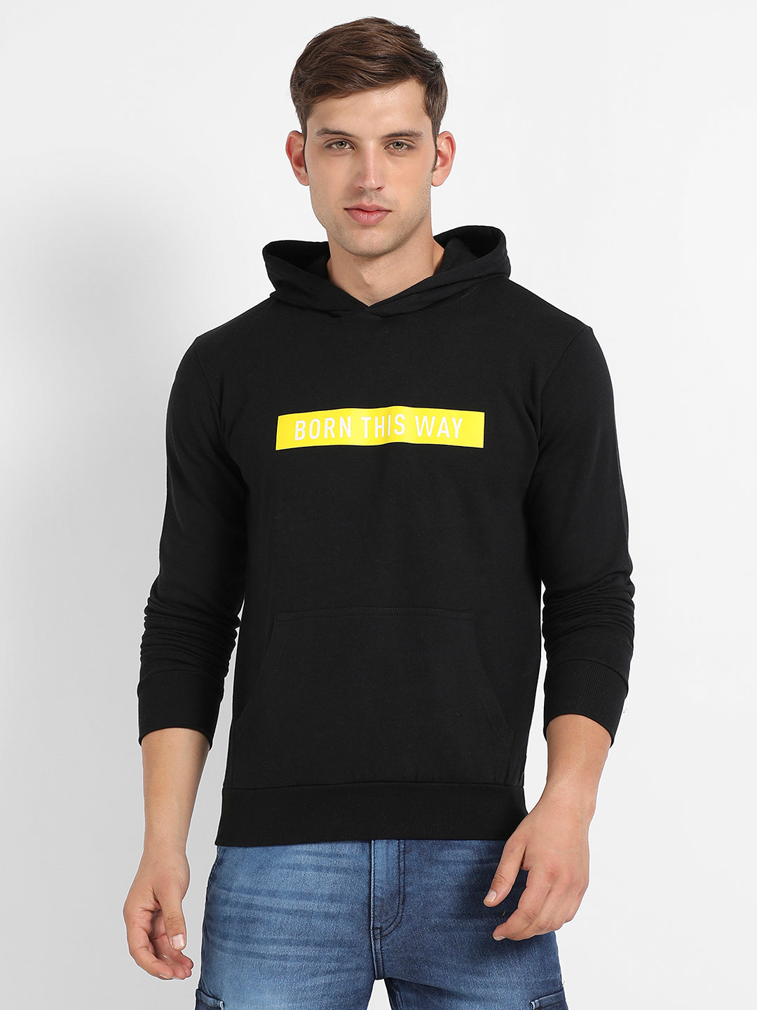 Born This Way Hoodie With Kangaroo Pocket