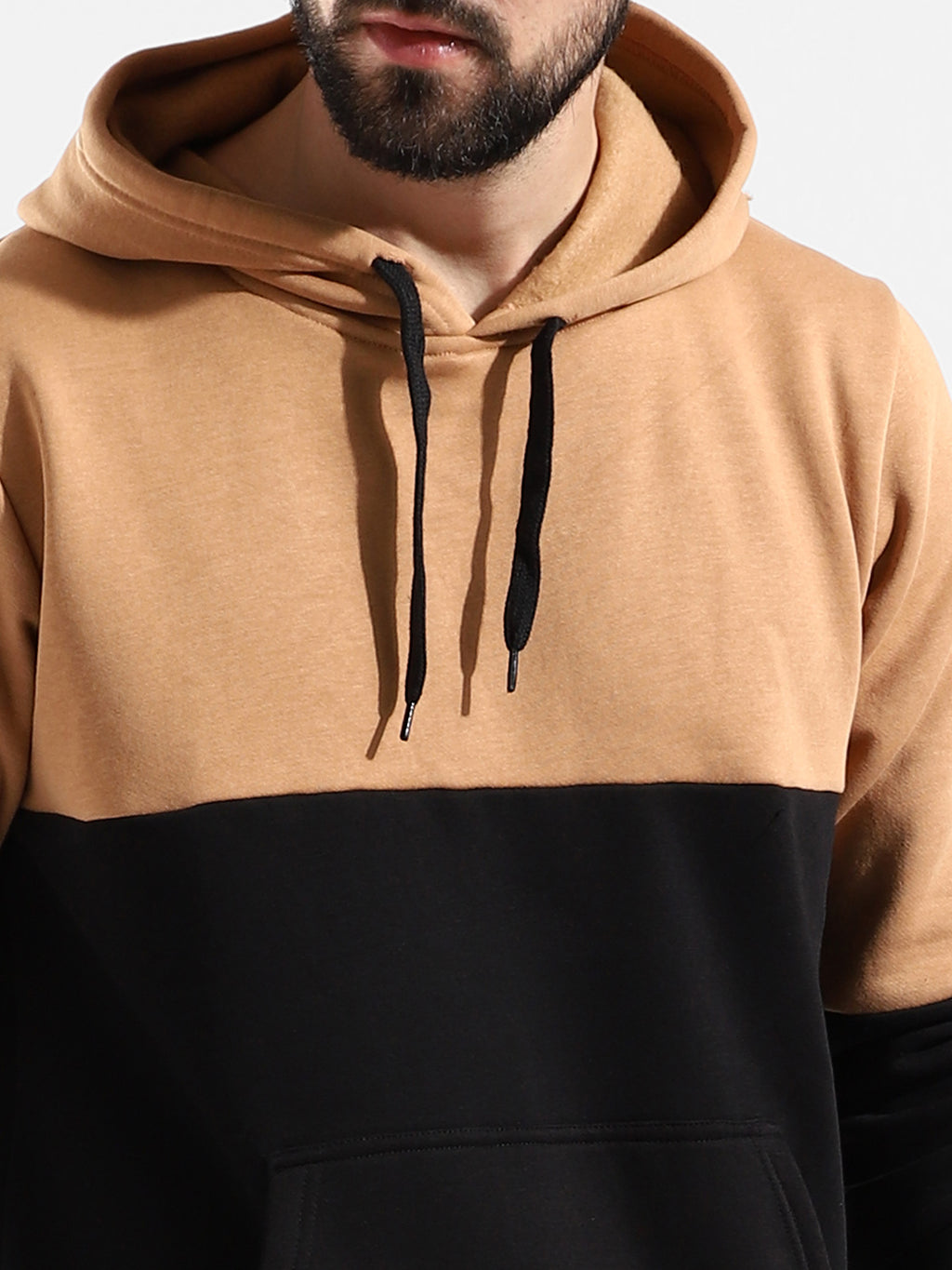 Cotton Colour-Blocked Regular Fit Tracksuit For Casual Wear