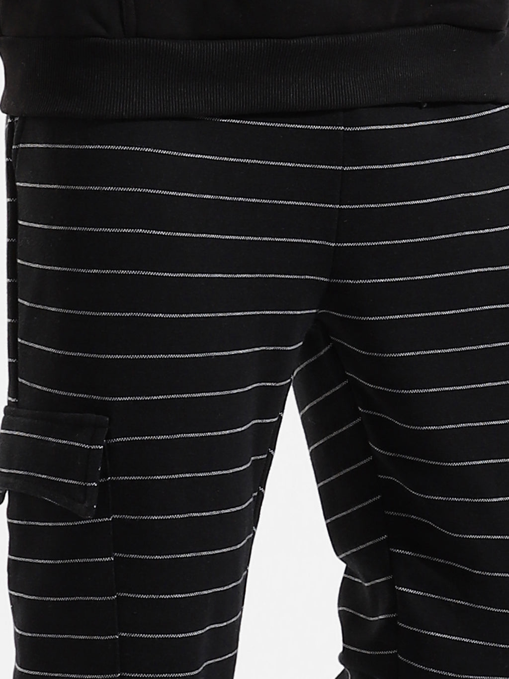 COTTON COLOUR-BLOCKED REGULAR FIT TRACKSUIT FOR CASUAL WEAR 