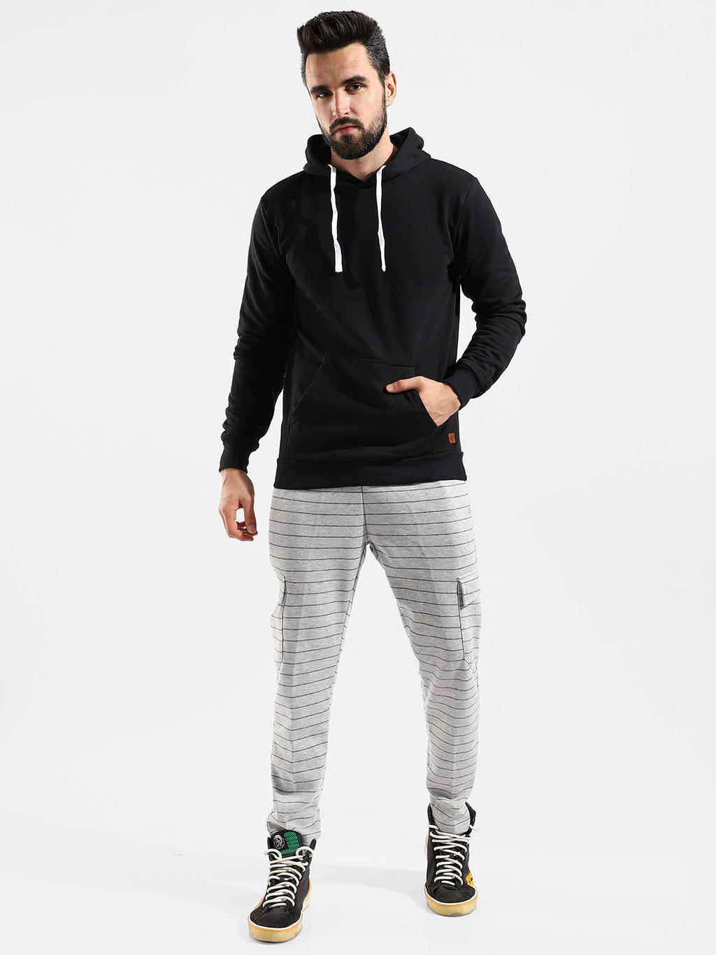Cotton Solid Regular Fit Tracksuit For Casual Wear