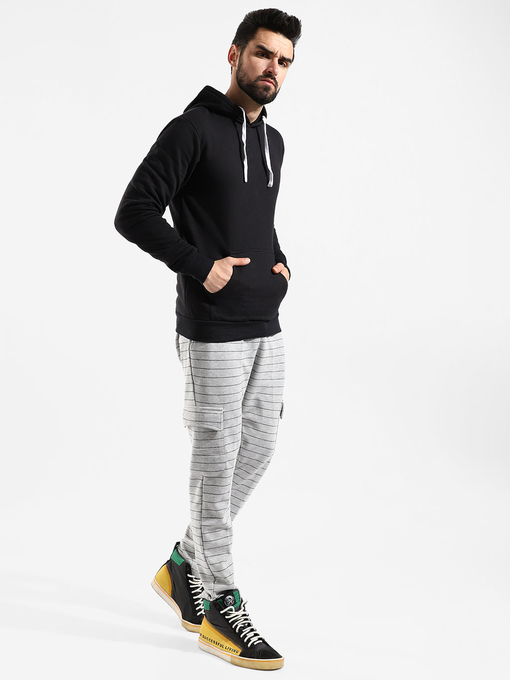 Cotton Solid Regular Fit Tracksuit For Casual Wear