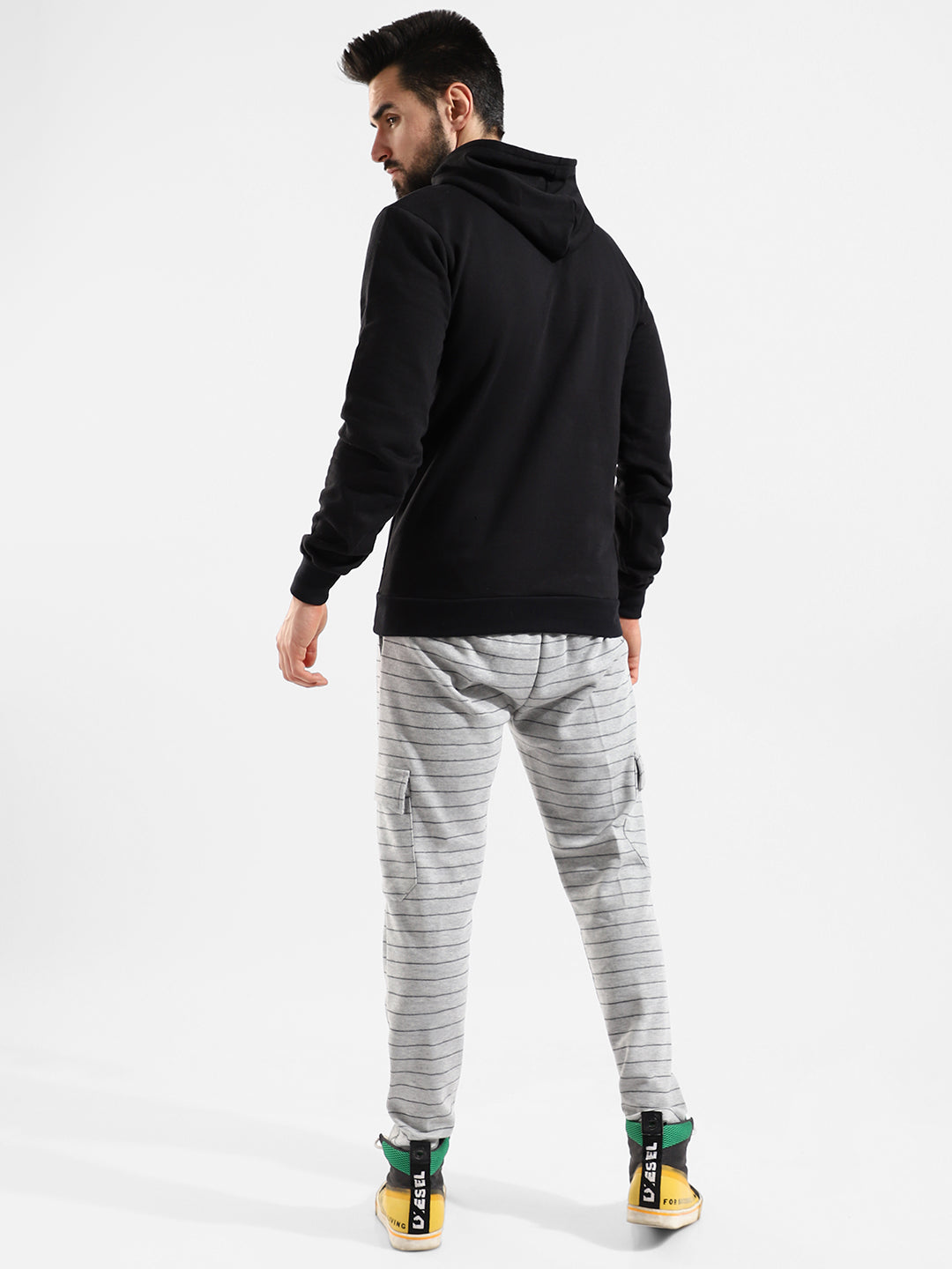 Cotton Solid Regular Fit Tracksuit For Casual Wear