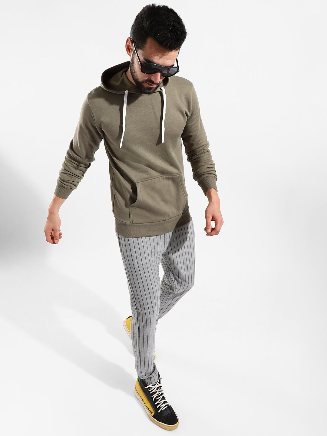 Cotton Solid Regular Fit Tracksuit For Casual Wear