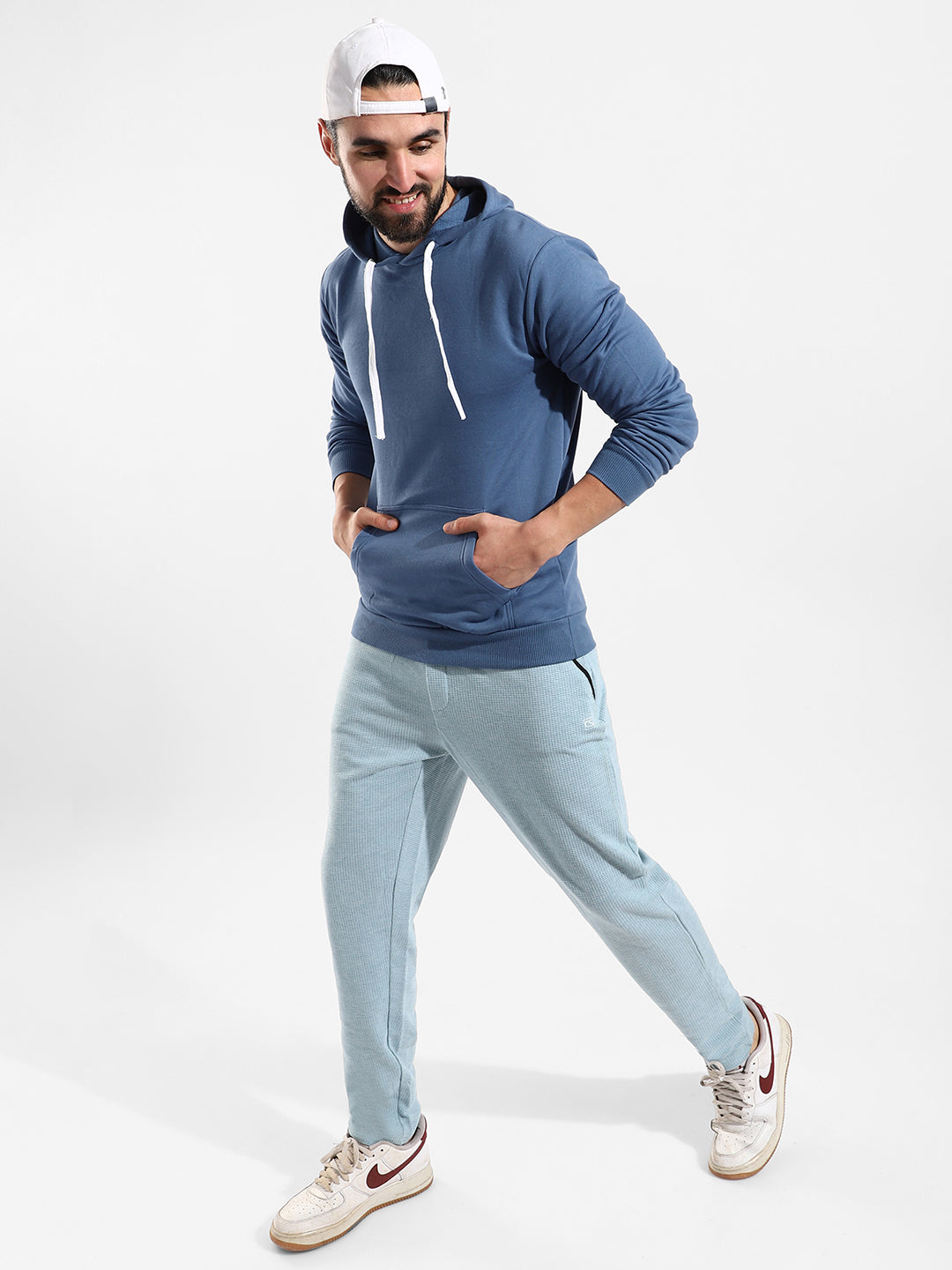 Cotton Solid Regular Fit Tracksuit For Casual Wear