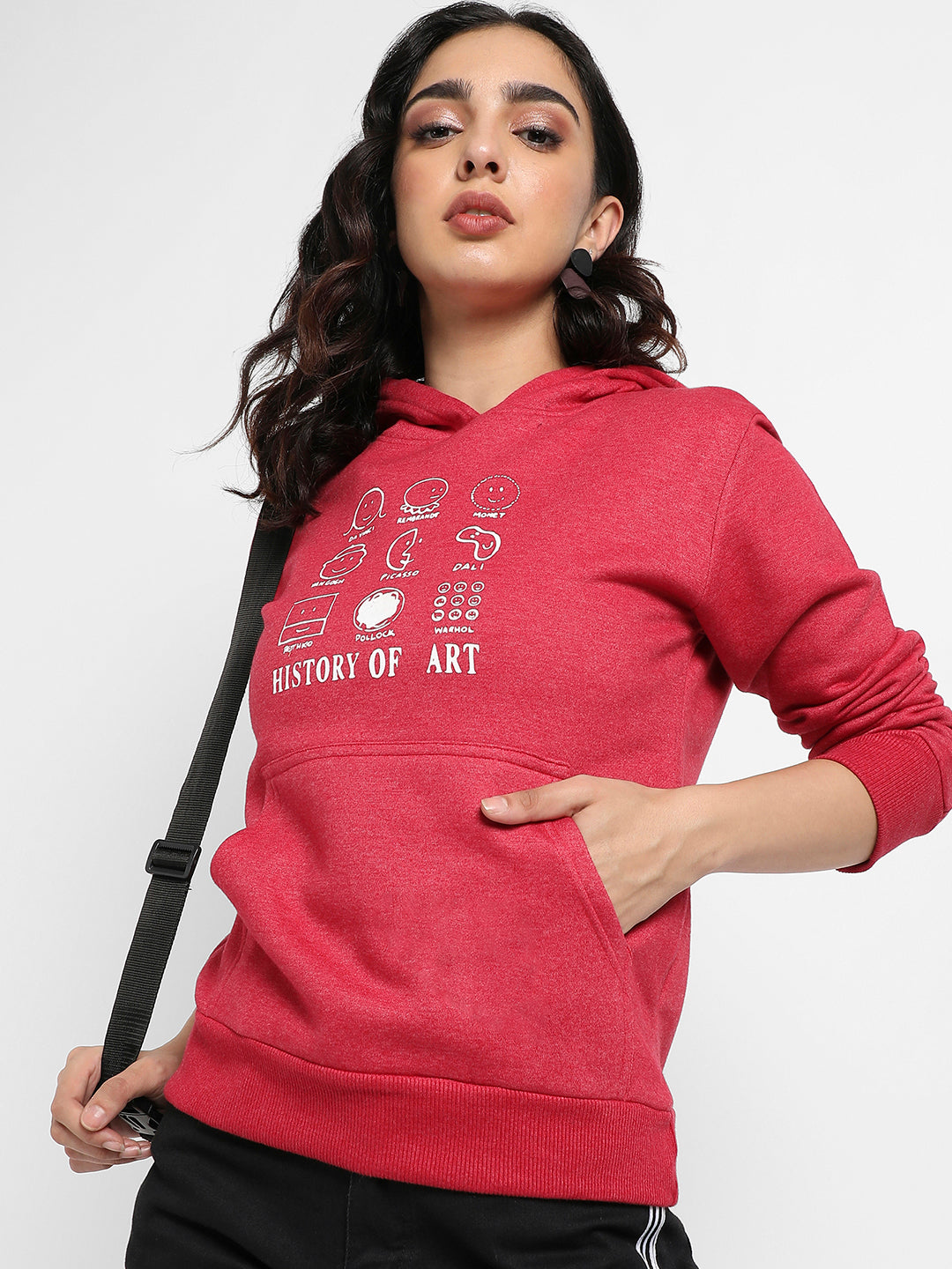 History Of Art Hoodie With Kangaroo Pockets