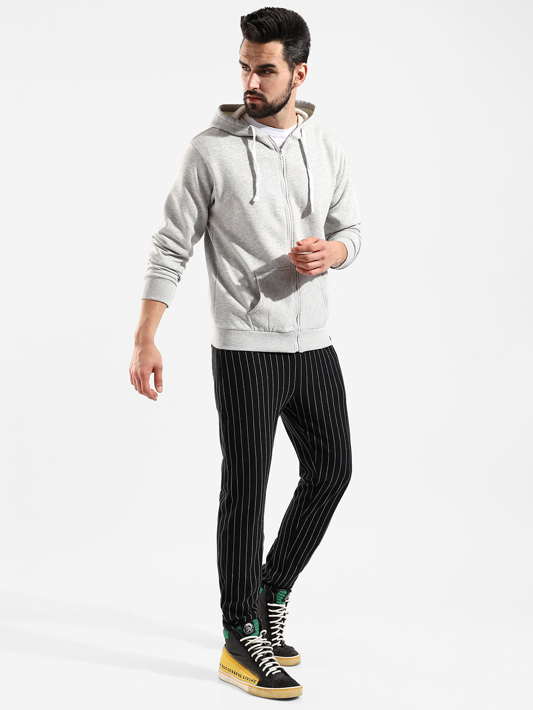 Cotton Solid Regular Fit Tracksuit For Casual Wear