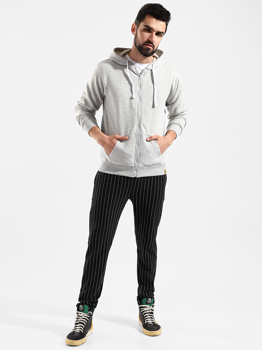 Cotton Solid Regular Fit Tracksuit For Casual Wear